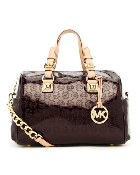 michael michael kors handbag grayson monogram medium satchel